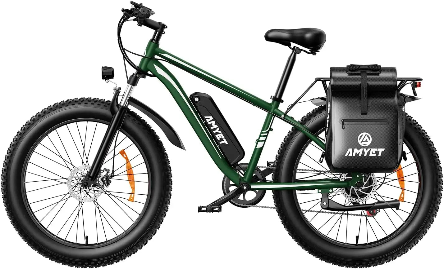 Electric Bike for Adults 1000W Electric Bicycle 48V 15AH E Bike 26" Fat Tire Mountain 31mph Dual Shock Absorber