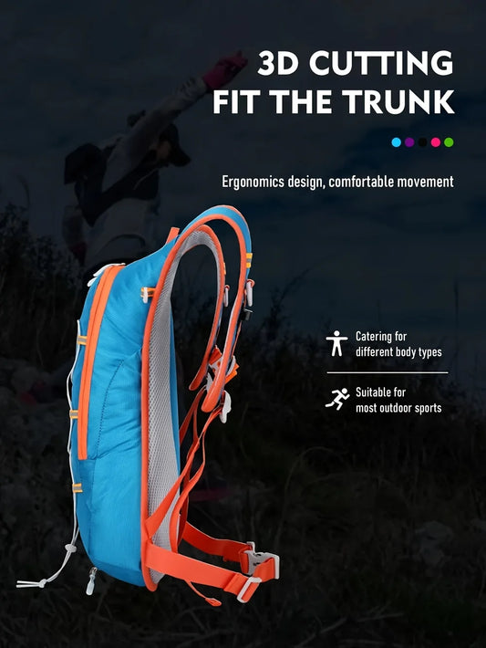 Road bike mountain sports backpack with water bag large capacity for helmet