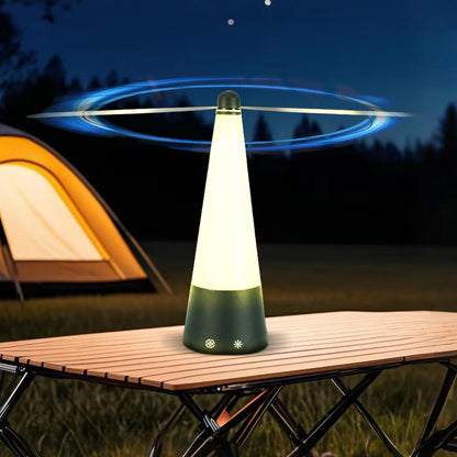 Portable Mosquito Repellent Fan with LED Light USB Rechargeable