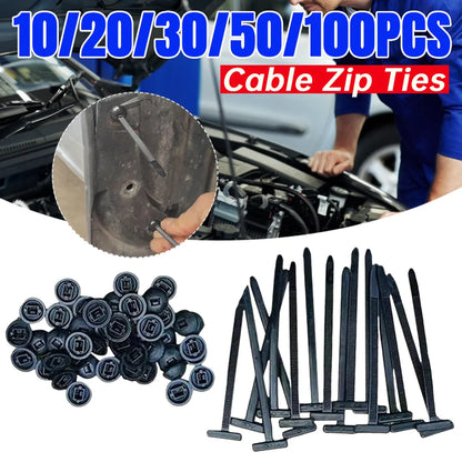 Nylon Heavy Duty Zip Ties Self-Locking  Cable Tie Buckle Fastening Strap for Fenders Engine Guards