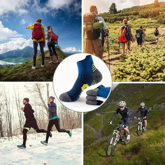 3/5Pairs Men's Sport Socks Breathable  Running Basketball Socks