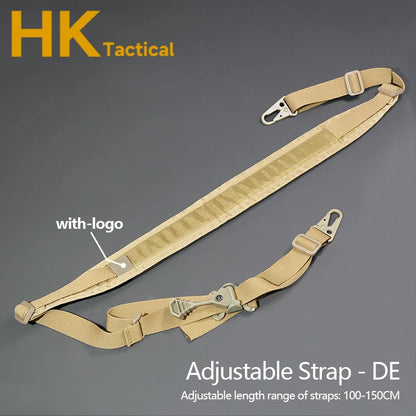 Tactical Sling Modular Gun Sling Removable 2 Point / 1 Point 2.25"